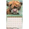 Brush Dance; Barnyard Friends | 2027 13.75 x 24 Inch (Hanging) Monthly Deluxe Wall Calendar | Featuring the Artwork of Sara G. | Linen Envelope | Foil Stamped Cover; Category:Wall Calendars; Image:4